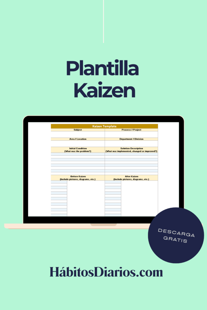 plantilla excel kaizen